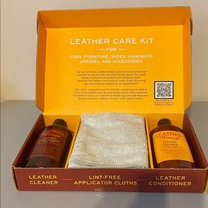 New Leather Honey Care leather cleaning Kit